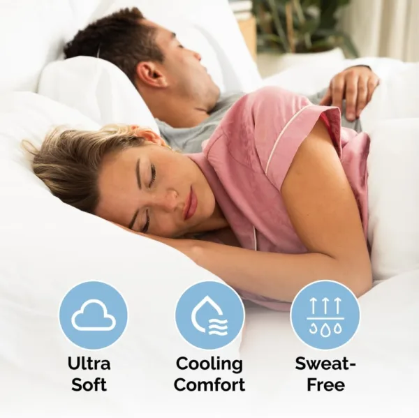 BED LINEN Comfy Breathable Cooling Sheets