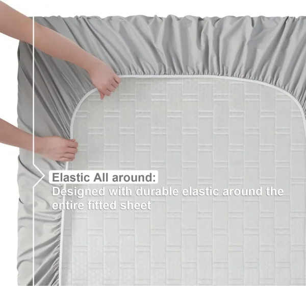 BEDDING ESSENTIALS Queen Sheet Set