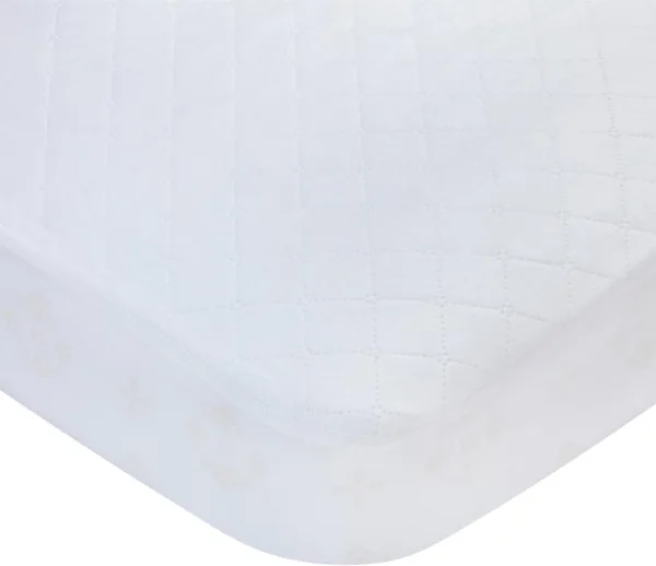 Orindream Waterproof Fitted Crib Mattress Pad and Toddler Crib Mattress Protector - Baby Crib Mattress Cover - Protective Sheet for Boys and Girls Bedding Sets White